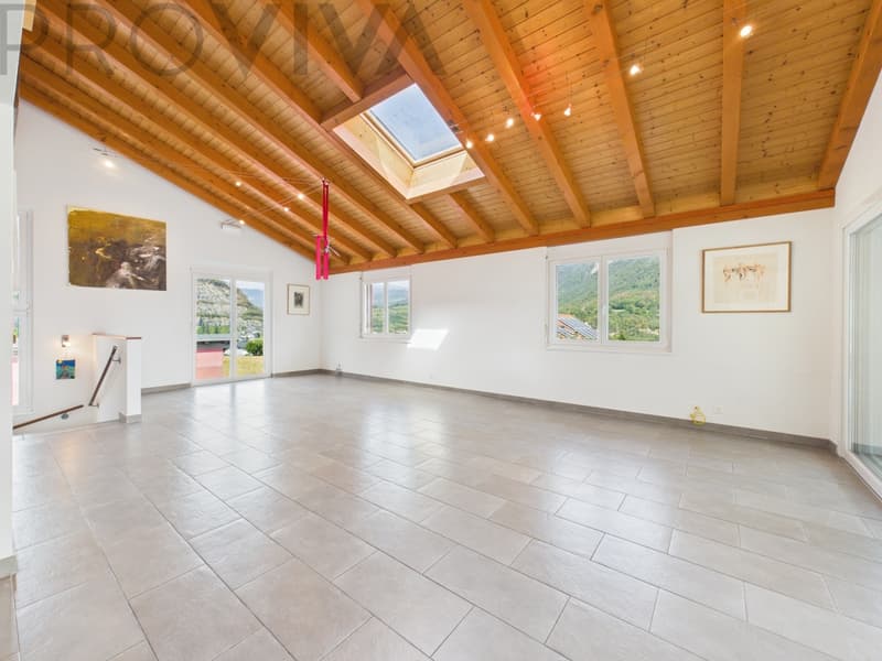 Familienhaus mit Panoramablick auf die Alpen (3)