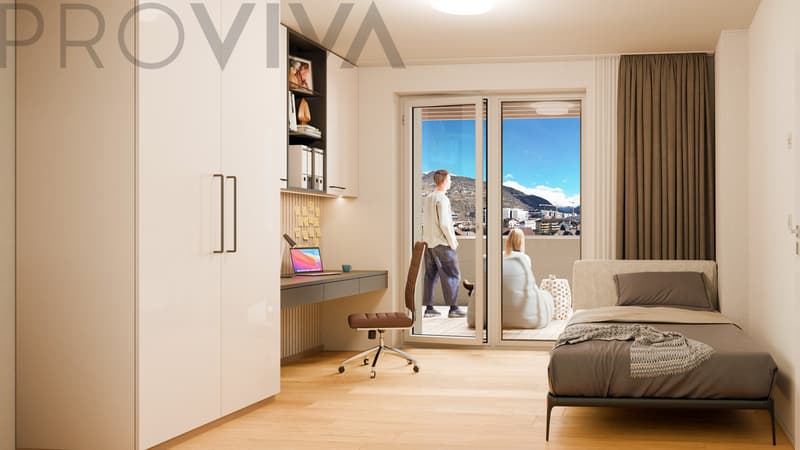 Neubau über allen Dächern - in ruhigem Wohnquartier! (5)