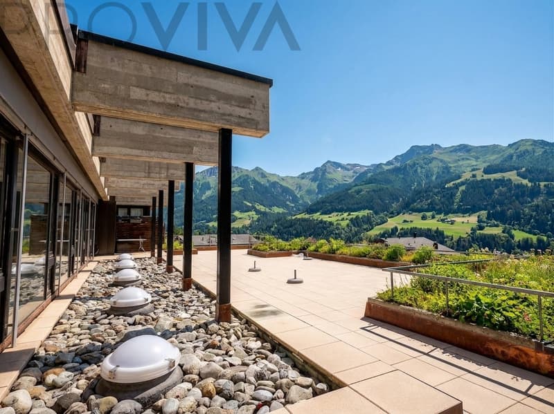 Renoviertes Studio mit Hallenbad, Sauna & Tennisplatz (1)