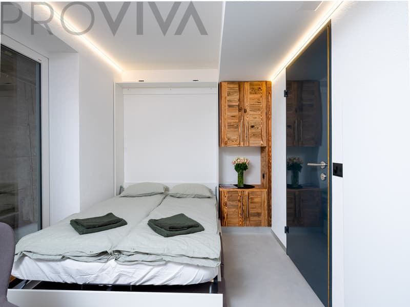 Renoviertes Studio mit Hallenbad, Sauna & Tennisplatz (2)