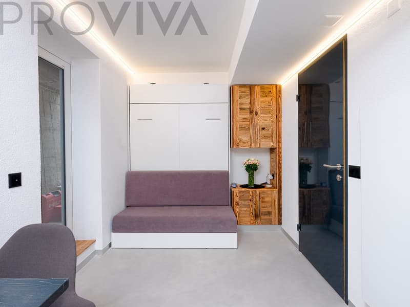 Renoviertes Studio mit Hallenbad, Sauna & Tennisplatz (3)