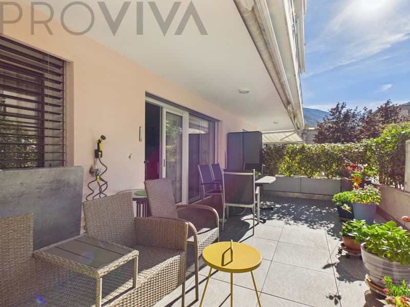 27.5 m² Terrasse im Herzen von Sierre (2)
