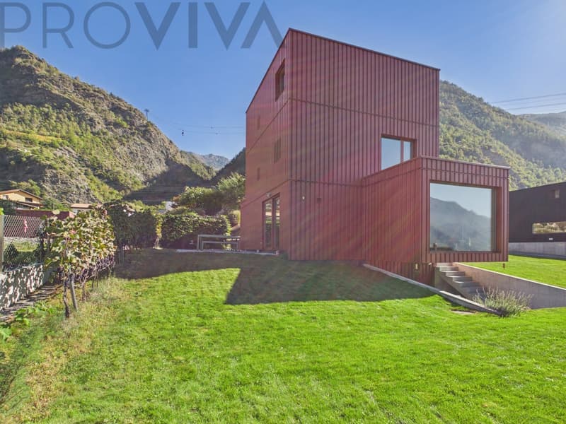 Architektur mit Charakter - aussergewöhnliche Designvilla in Riddes (1)