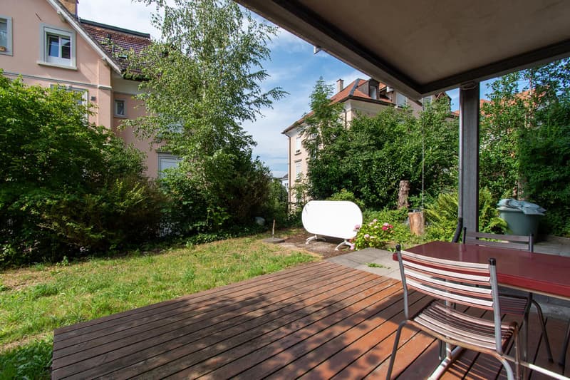 Appartement meublé de 1,5 pièces avec terrasse dans un emplacement préféré (12)