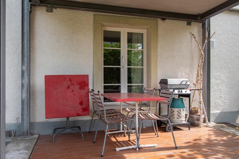 Appartement meublé de 1,5 pièces avec terrasse dans un emplacement préféré (11)