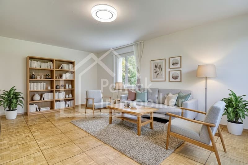 Appartement 3.5 pcs rénové à poximité de la piscine et du centre-ville (4)