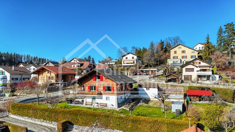 Chalet individuel 4.5 pièces avec vue panoramique sur les Préalpes (2)