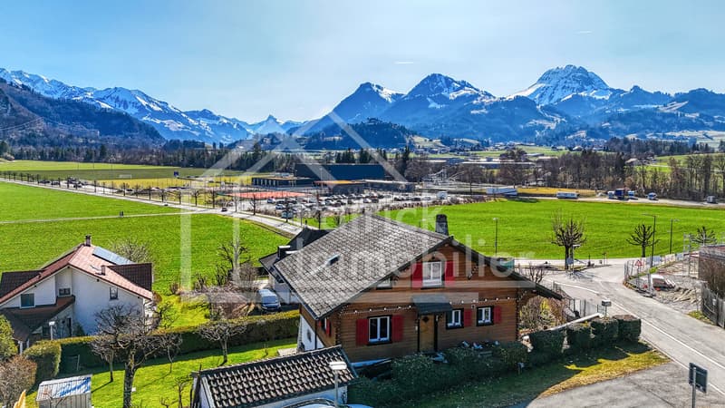 Chalet individuel 4.5 pièces avec vue panoramique sur les Préalpes (1)