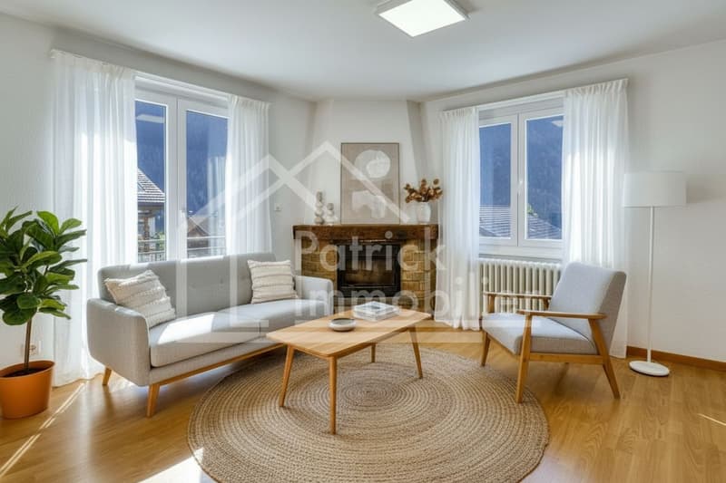 Villa avec deux logements indépendants à Vollèges (8)