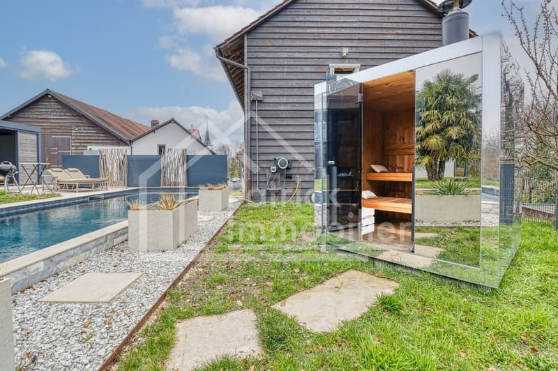 Villa contemporaine d'exception avec piscine et spa à deux pas du lac (5)