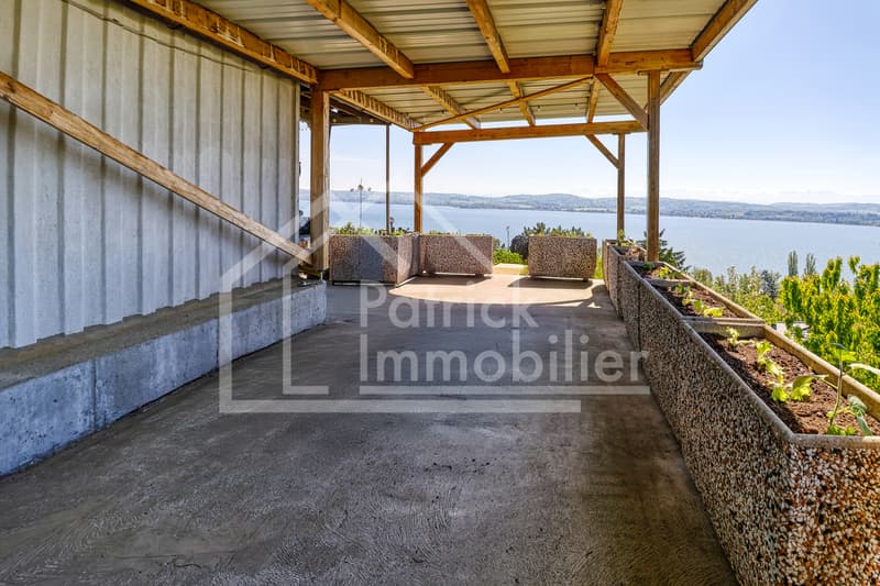 Maison mitoyenne avec vue imprenable sur le lac de Morat et fort potentiel constructible (12)