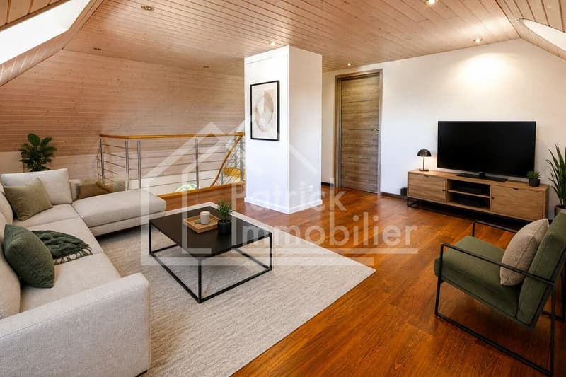 Villa 6.5 pièces jumelée par les couverts (12)