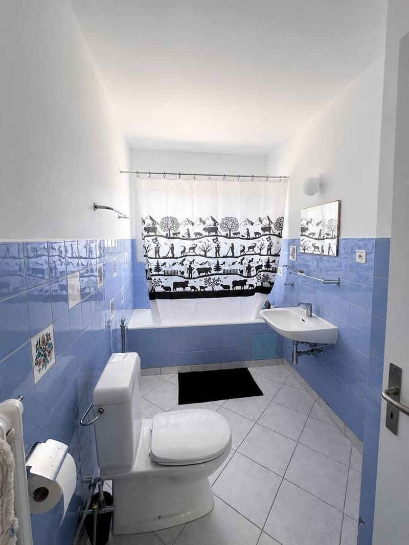 Dernière chambre meublée entièrement rénovée - emplacement idéal à La Tour-de-Trême (Bulle) (4)
