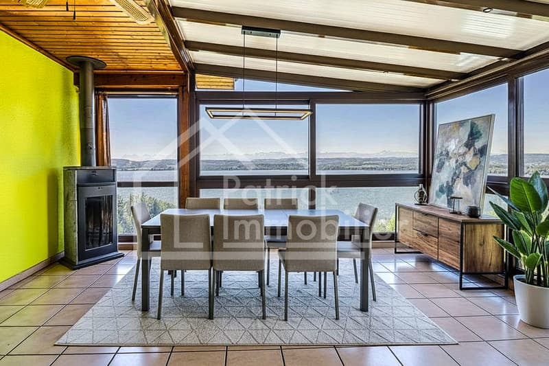 Maison mitoyenne avec vue panoramique sur le lac de Morat (5)