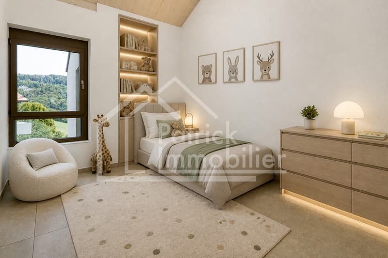 Villa contemporaine de luxe avec vue dégagée à Montavon (13)