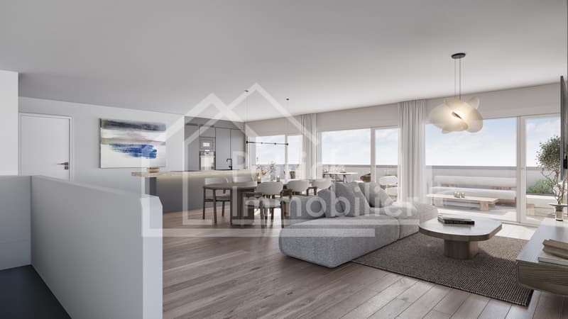 Lot A4 - Appartement 4.5 pcs Duplex en terrasse (4)