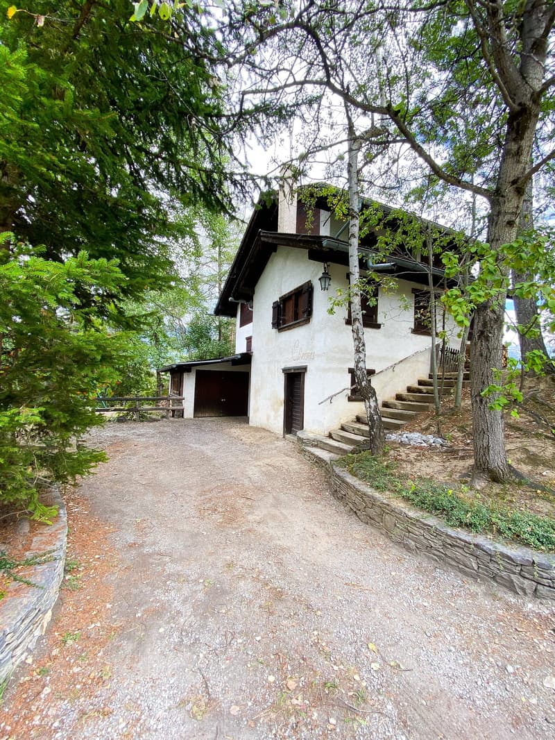Meraviglioso chalet "Charme" a Vercorin con vista impareggiabile sulla Val d'Anniviers (15)