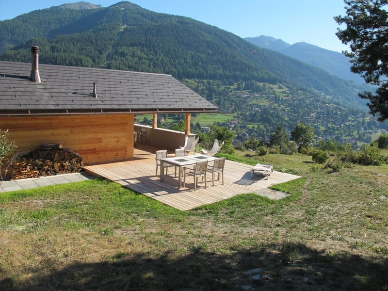 Chalet moderno di 4 locali con vista panoramica a Vercorin (2)