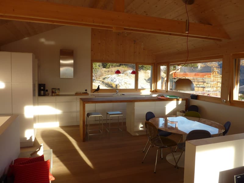 Chalet moderno di 4 locali con vista panoramica a Vercorin (5)