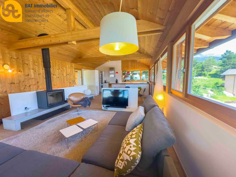Chalet moderno di 4 locali con vista panoramica a Vercorin (4)