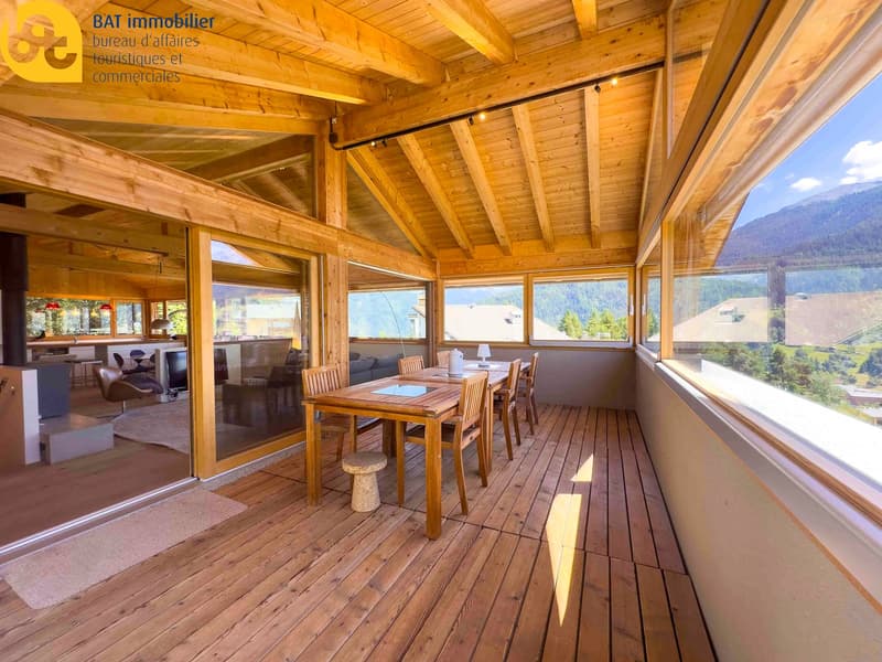 Chalet moderno di 4 locali con vista panoramica a Vercorin (9)