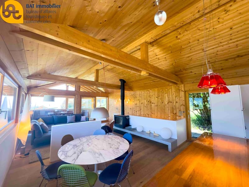 Chalet moderno di 4 locali con vista panoramica a Vercorin (2)