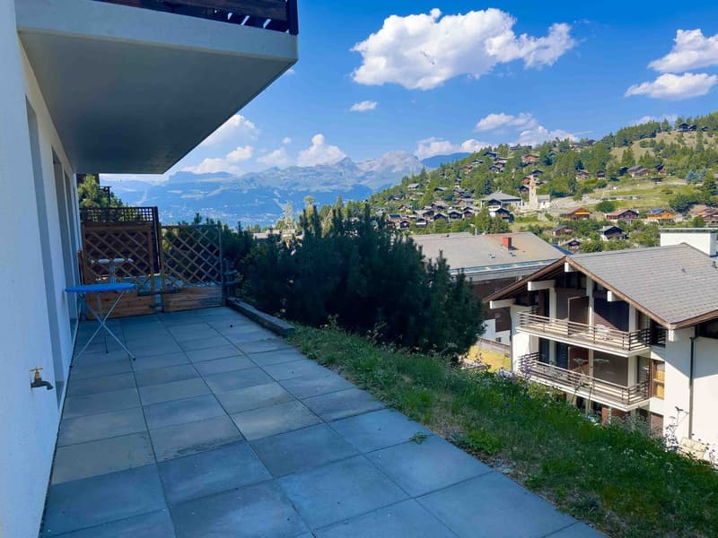 Charmant appartement de 3 pièces à Vercorin à deux pas des télécabines (14)