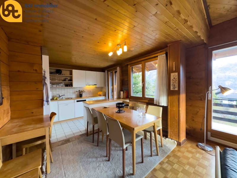 Chalet "Scheggia-noce" - 5 pezzi in affitto a Vercorin (5)