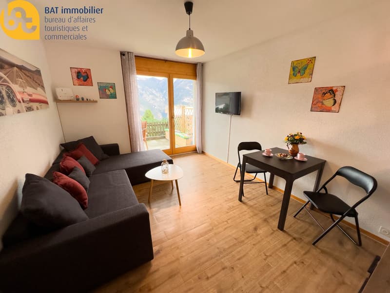 Charming apartment in Vercorin, 2 steps from the ski lifts (3)