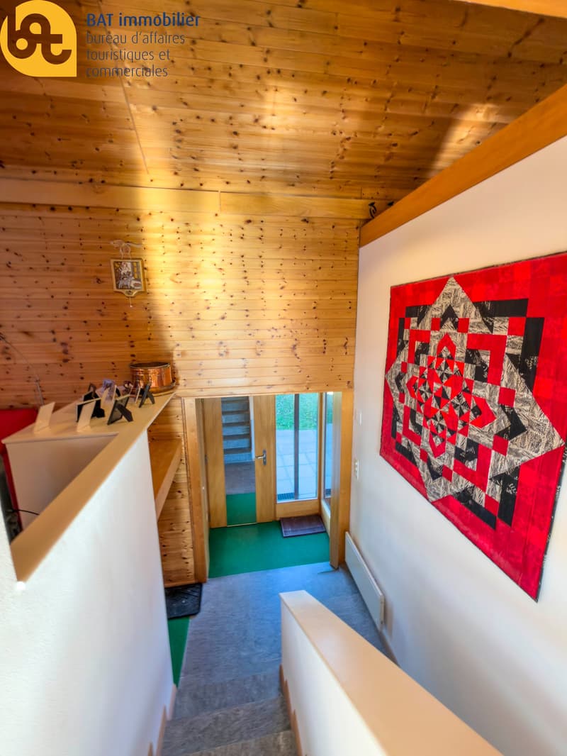 Posizione turistica - Accogliente chalet a Vercorin con vista sulla pianura (10)