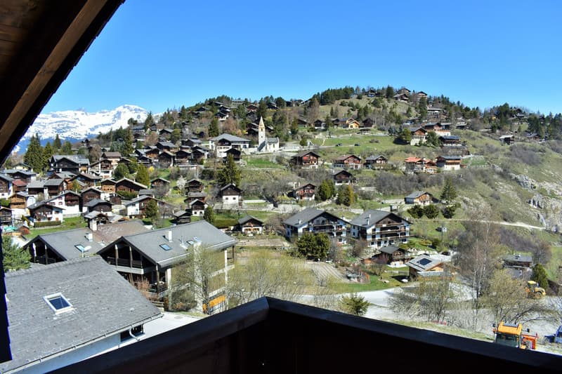 Settimanalmente o mensilmente - appartamento di 3 locali a Vercorin con vista panoramica (15)