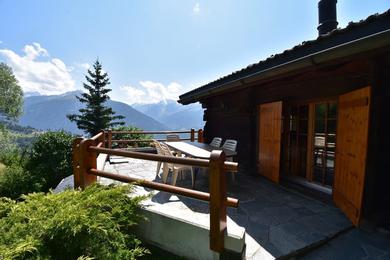 SAISON WINTER 2027 - Gemütliches 4-Zimmer-Chalet in Mont-Noble mit Panoramablick (11)