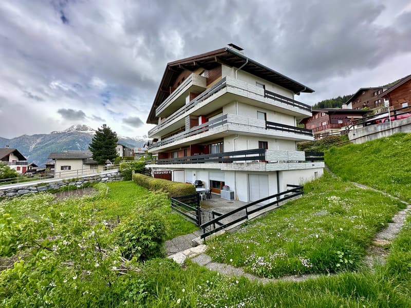 Charmant appartement de 3 pièces avec terrasse à Vercorin (1)
