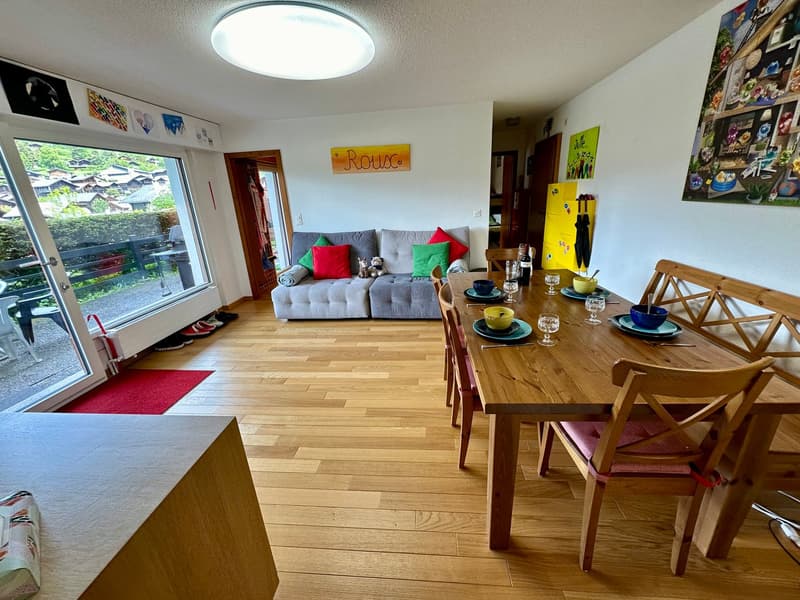 Charmant appartement de 3 pièces avec terrasse à Vercorin (2)