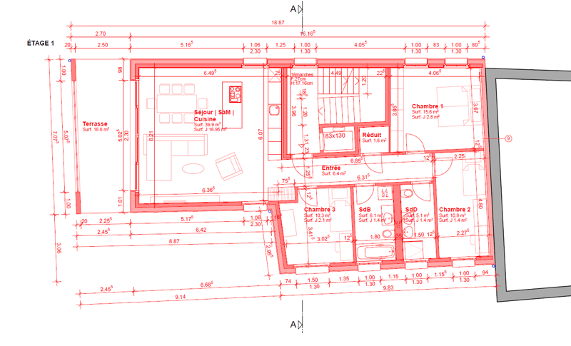 Schönes neues 4,5-Zimmer-Apartment in Saint-Imier (7)