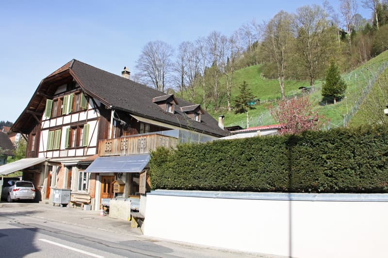 Liegenschaft mit zwei Wohnungen und ehemaliger Schreinerei mitten in Signau (4)