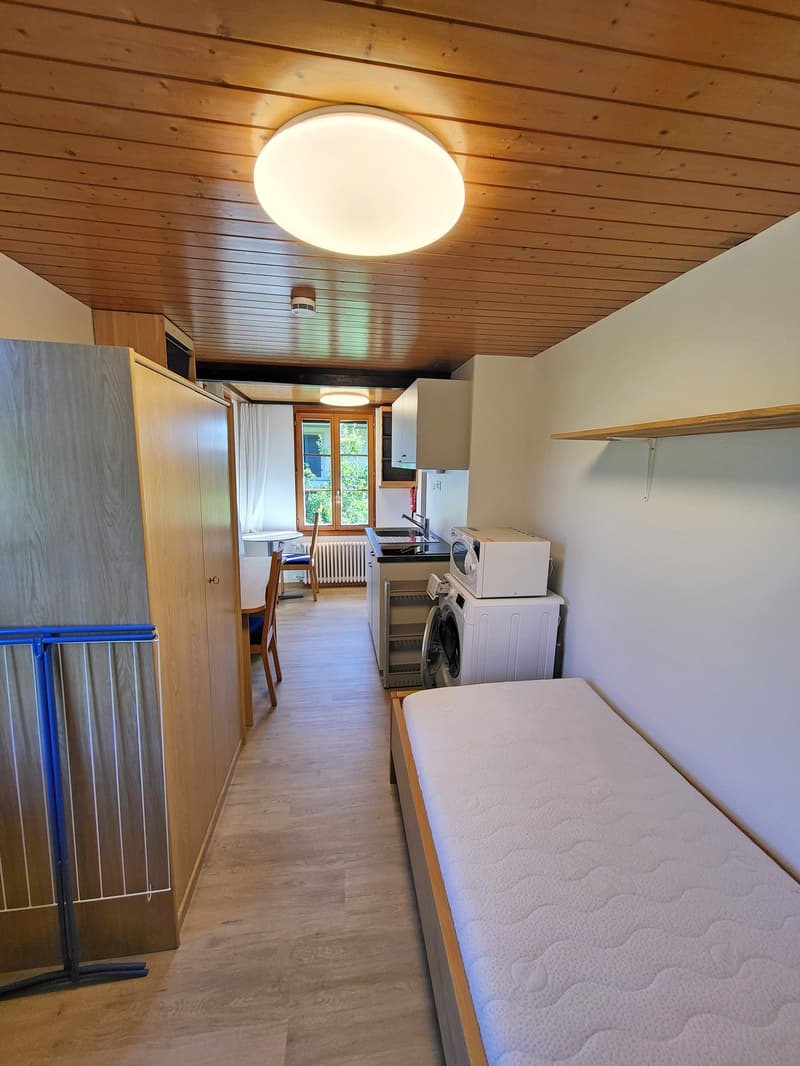 Das Studio ist ideal möbliert