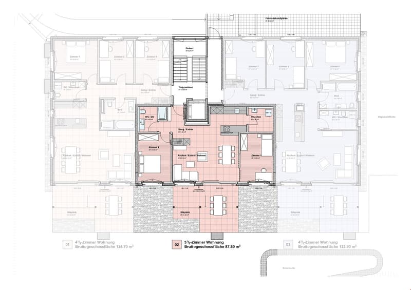 Grundriss Wohnung