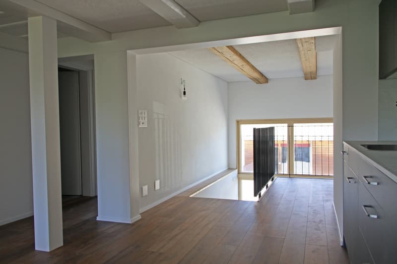 Das Highlight der Wohnung ist die Galerie
