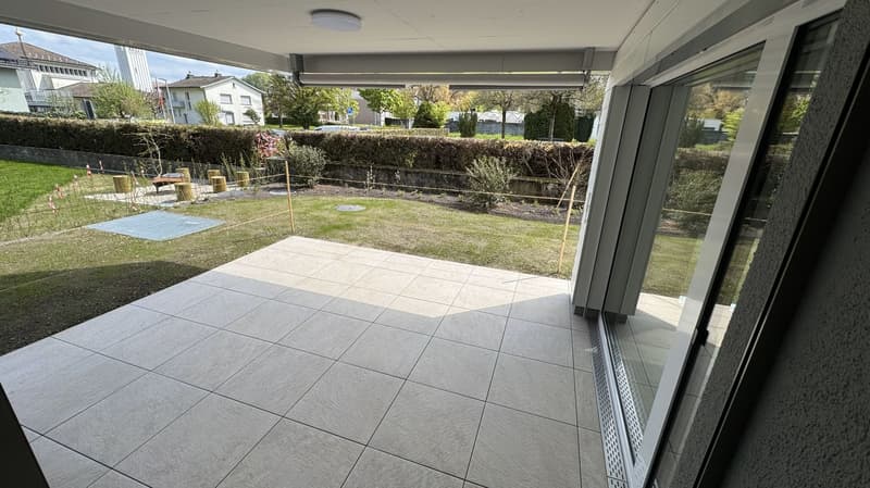Neuwertige helle 3.5 - Zimmerwohnung mit Garten im Herzen von Willisau (15)
