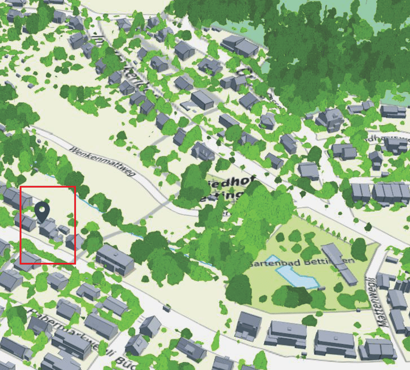 Parcelle bâtie avec réserve de terrain constructible / parcelle de construction (1)