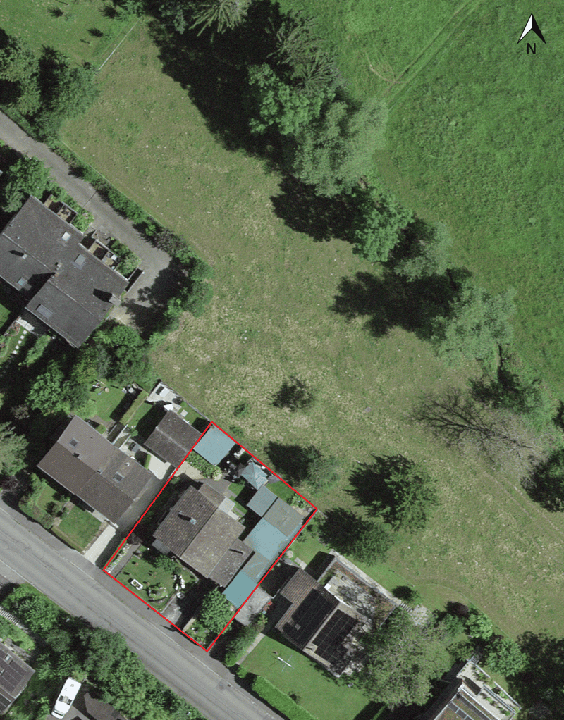 Parcelle bâtie avec réserve de terrain constructible / parcelle de construction (4)
