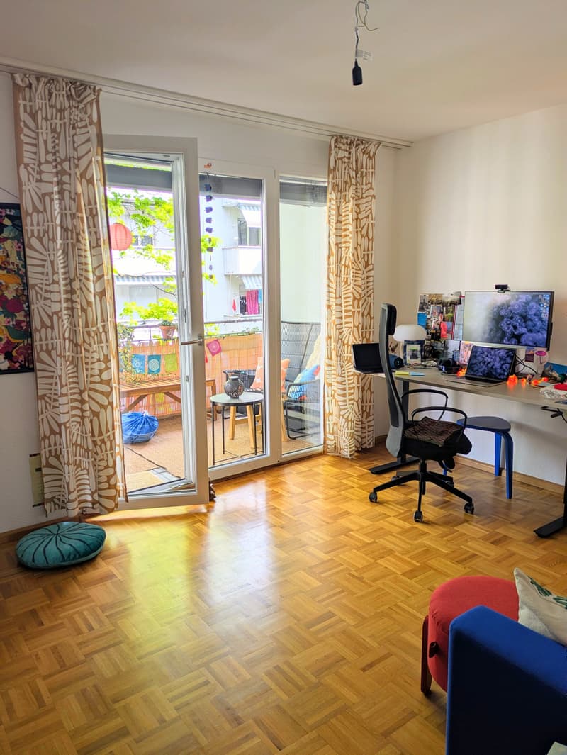Bright 3-room apartment with balcony (3)