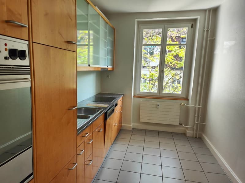 Appartement lumineux, ensoleillé, calme, rénové de 4 pièces avec deux balcons (5)