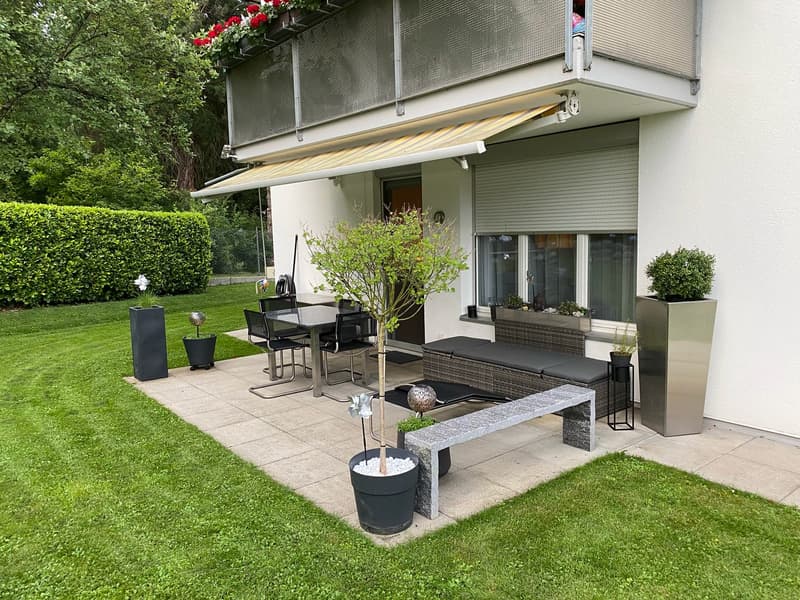 Bright, sunny, quiet, renovated 3-room apartment with garden seating (3)