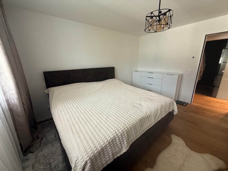 Bright, air-conditioned 2.5-room apartment with balcony and underground parking space (6)