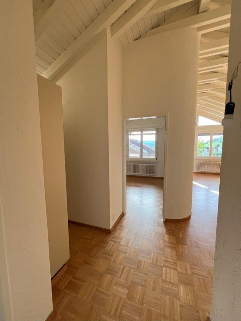 2.5-Zimmer Dachwohnung mit gedeckter Loggia und Lift (4)