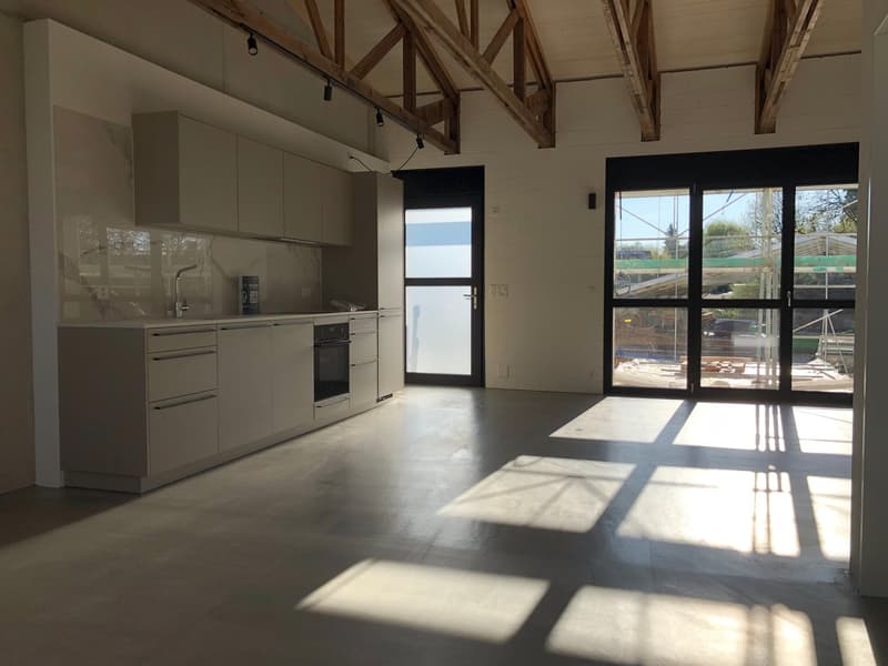 Loft apartment with partially covered seating area/balcony and west-facing orientation (4)