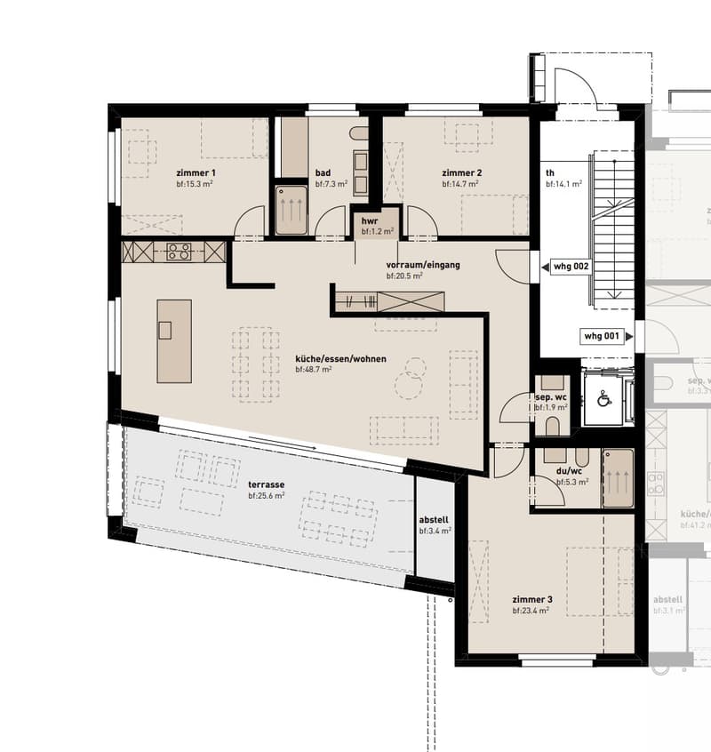 New building - 4.5-room apartment in Märstetten – from October 2026 (9)