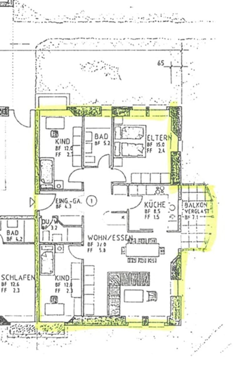 Charmante 4 1/2 Zimmer Eigentumswohnung mit Cheminée (17)